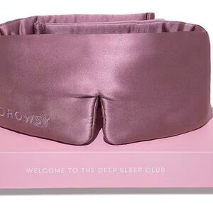 Drowsy Silk Sleep Mask - Damask Rose